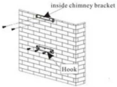 inside chimney bracket Hook