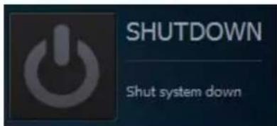 SHUTDOWN Shut system down