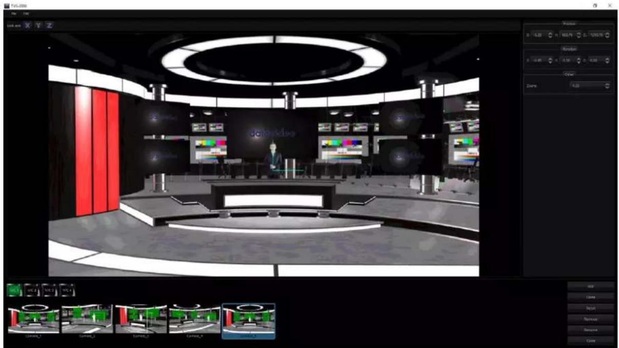 DataVideo TVS-2000A - Camera Setup - 1