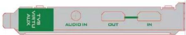 VOLUME AUDIO IN OUT IN