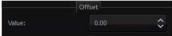 Offset Value: 0.00