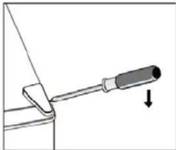 Exquisit KB05-V-040EI - Reverse Door - 1