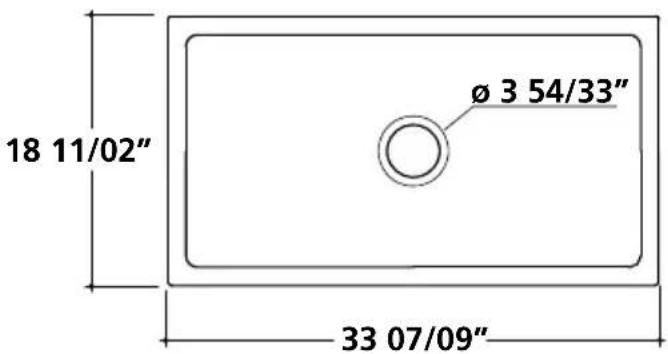 18 11/02" Ø 3 54/33" 33 07/09"