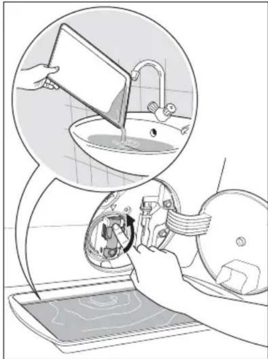 ELECTROLUX EWF9024BDWA - To clean the drain pump: - 5