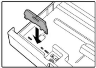 OLIVETTI d-Copia 20W - If the machine has two paper trays, use the [TRAY SELECT] key (to select the paper tray for which you wish to change the paper size setting. - 3