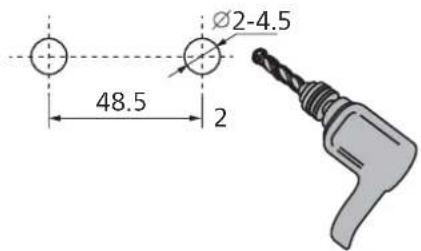 Ø2-4.5 48.5 2