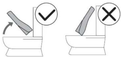 Diagram showing two methods of removing a mortar, with checkmark and cross symbols indicating removal or rejection actions.