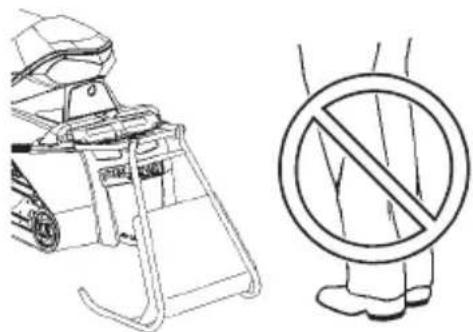 POLARIS 600 IQ Racer (2016) - Operator Safety Stay Clear of Track - 1