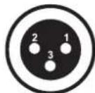 Eurolite TMH-16 - Belegung der XLR-Verbindung: - 1