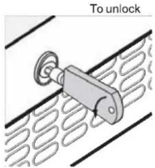 To unlock