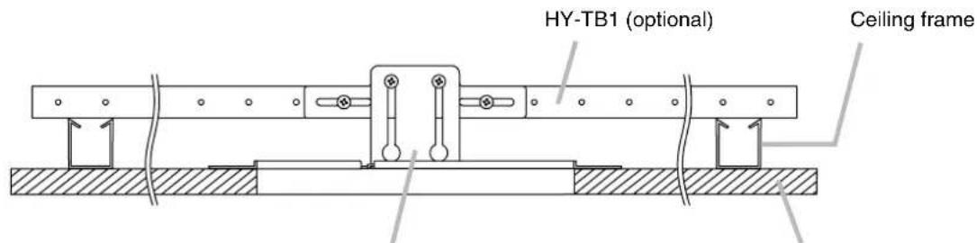 HY-TB1 (optional) Ceiling frame