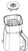 OSTER Texture Select Pro BLSTTS-CB2-000 - Ensamblaje del Vaso Tritan™ de 8 Tazas - 2
