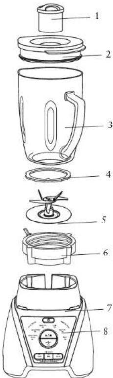 OSTER Texture Select Pro BLSTTS-CB2-000 - Conozca la Licuadora Texture Select Pro Series de Oster con Vaso de Vidrio de 6 Tazas - 1