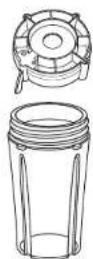 OSTER Texture Select Pro BLSTTS-CB2-000 - Accesorio de Vaso Blend-N-Go® (Sólo Algunos Modelos) - 2