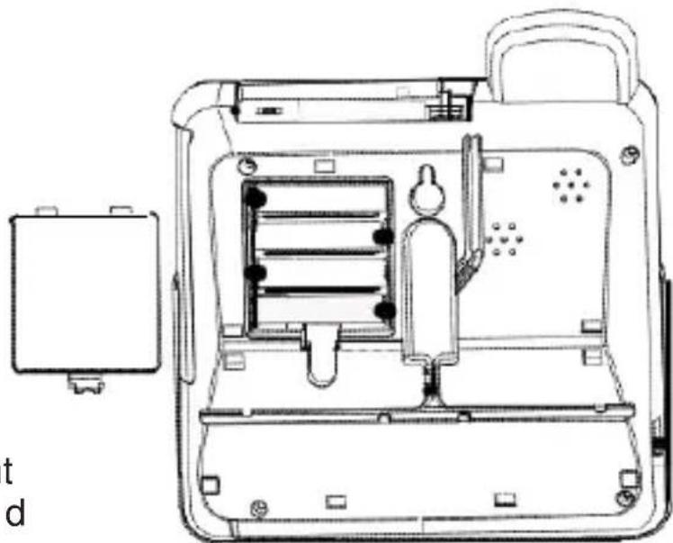 RCA 1113-1BKGA - Installing and Replacing the Batteries - 1