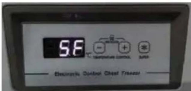 9.6 Temperature Control MPA Electronic Control Chest Freezer