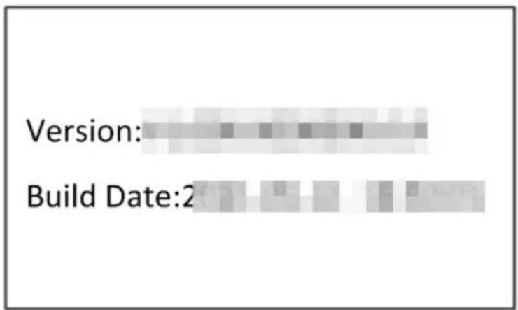 Version: Build Date:2