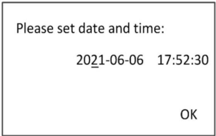 Please set date and time: 2021-06-06 17:52:30 OK