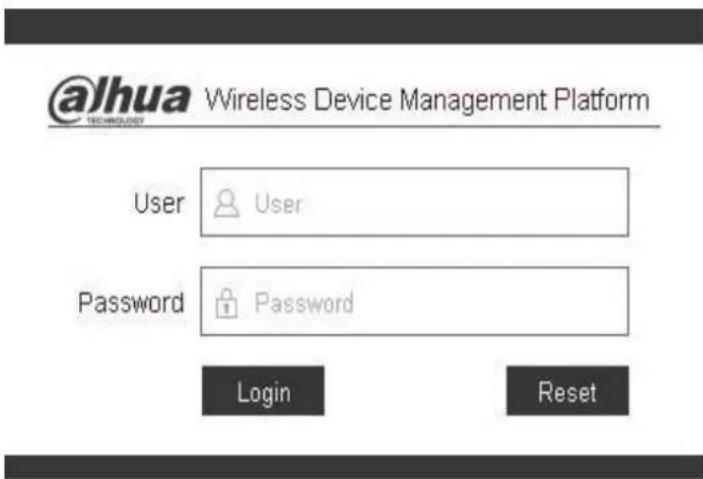 @lhua Wireless Device Management Platform User User Password Password Login Reset