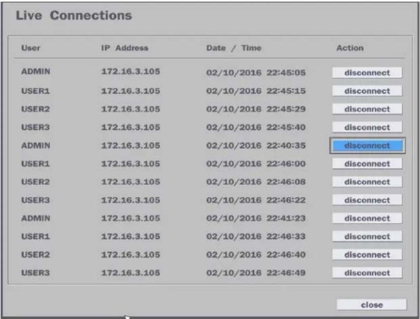 Speco Technologies D4VN - 4-7. Setup - User Management Mode - 4