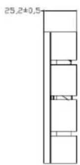 25,2±0,5