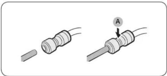 SAMSUNG SRS672DMB - Reconnect the water hoses - 1
