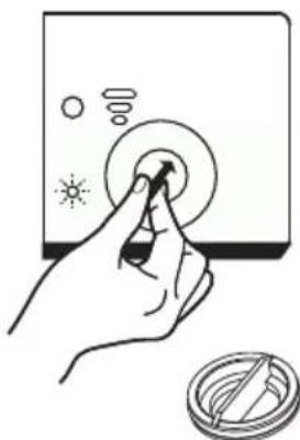ASPES AJ14600DD - Adjusting the rinse aid reservoir - 1