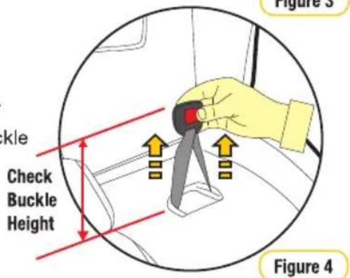 Figure 3 Angle Check Buckle Height Figure 4