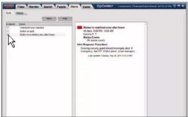 OPCenter Connected to "Financial Global Security" (F10.475) Results: Actions Addict: Status □ Unknown and Cancelled □ Follow-up Status is not defined as after hours Status is reconfirmed areas after hours AP 600, 9:00 PM - 6:00 AM Access #: 1 Broken Events All noise events &Net Ringspur Procedure Covering security guard should investigate alert if emergency, did NOT. If no alert, email managers Paid updated Summary (May 28, 2017.4.23:23 PM)
