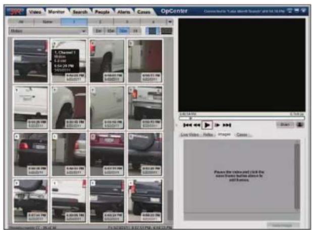 Video Monitor Search People Alerts Cases OpCenter Commerce Suite "Yakai" (Moffi Space#) and 10:18 PM File Edit View Insert Help Add Video 1. Channel 1 10:00 PM 0.2 rpm 0.50-20 PM 4:00:00 PM 0.00:00 PM 0.00:00 PM 0.00:00 PM 0.00:00 PM 0.00:00 PM 0.00:00 PM 0.00:00 PM Please note and click the name before before alone for still alarm. Video Video Tools Images Cases... Please click