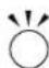 PANASONIC MC-CL787 - Dust Sensor Light / Lampu Pengesan Habuk / ไฟแสดงสถานะเชินเซอร์ตรวจสอบจับผู้ น / 灰塵感應燈MC-CL789 - 1
