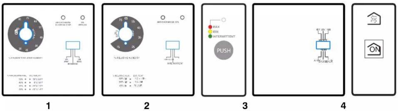 CARRIER Performance ERVCRLHB - Wall Controls - 1