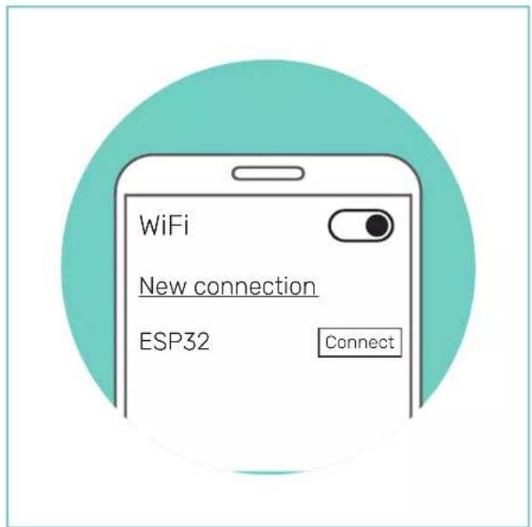 WiFi New connection ESP32 Connect