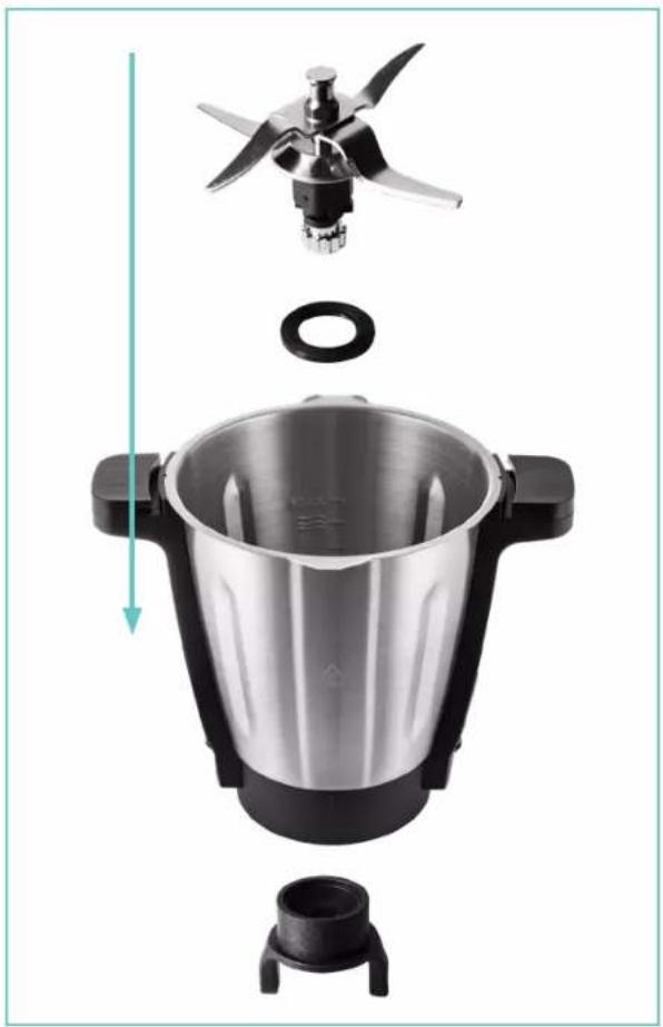 Stirling AP200057 - Install the blade assembly - 1