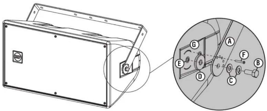 RCF P 5228-L - INSTALLAZIONE DI UN SINGOLO DIFFUSORE - 2