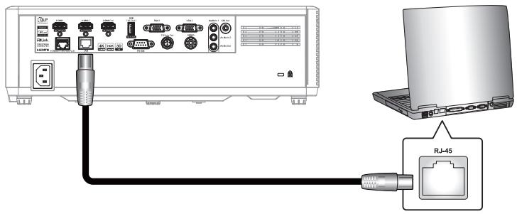 OPTOMA ZU607TST - LAN RJ45 - 1