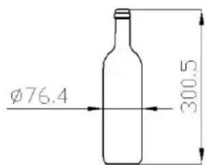 Ø76,4 300,5