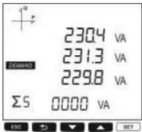 230.4 VA 231.3 VA 229.8 VA ΣS 0000 VA