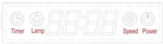 Timer Lamp 88:88 Speed Power