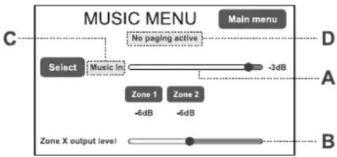 FBT VAIE 5500 - MUSIC MENU - 1