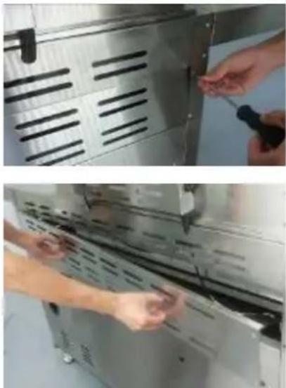 InAlto IBBQBI6B - INSTRUCTIONS FOR CONVERTING THE MAIN BURNER - 1