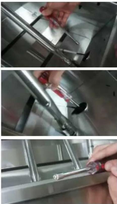 InAlto IBBQBI6B - INSTRUCTIONS FOR CONVERTING THE MAIN BURNER - 5