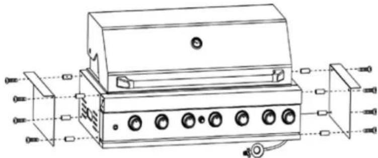 InAlto IBBQBI6B - ASSEMBLY INSTRUCTIONS: IBBQBI6B - 2
