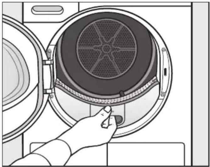 MIELE TWV780WPS - Removing visible fluff - 1
