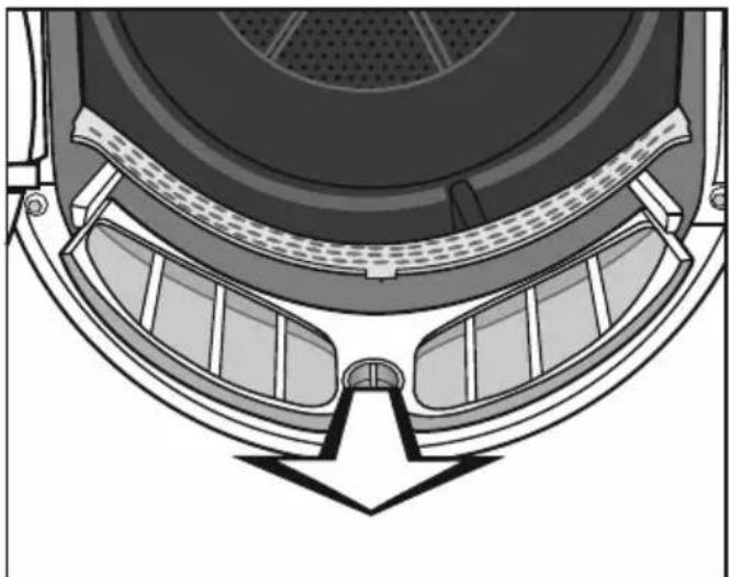 MIELE TWV780WPS - Cleaning the fluff filters and air flow openings thoroughly - 2