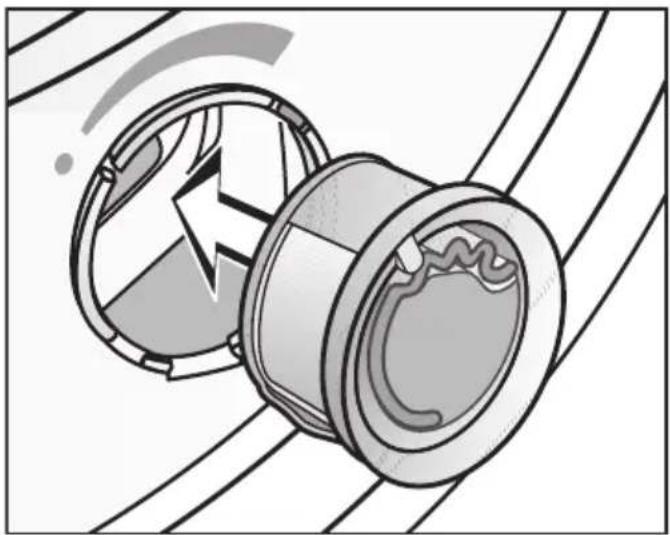 MIELE TWV780WPS - Inserting the fragrance flacon - 3