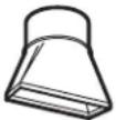 Element EM1601RQCS - Maximum duct length: - 1