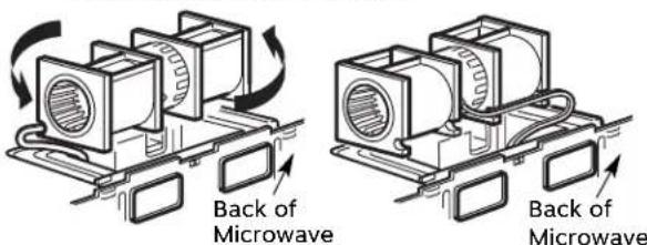 Back of Microwave Back of Microwave