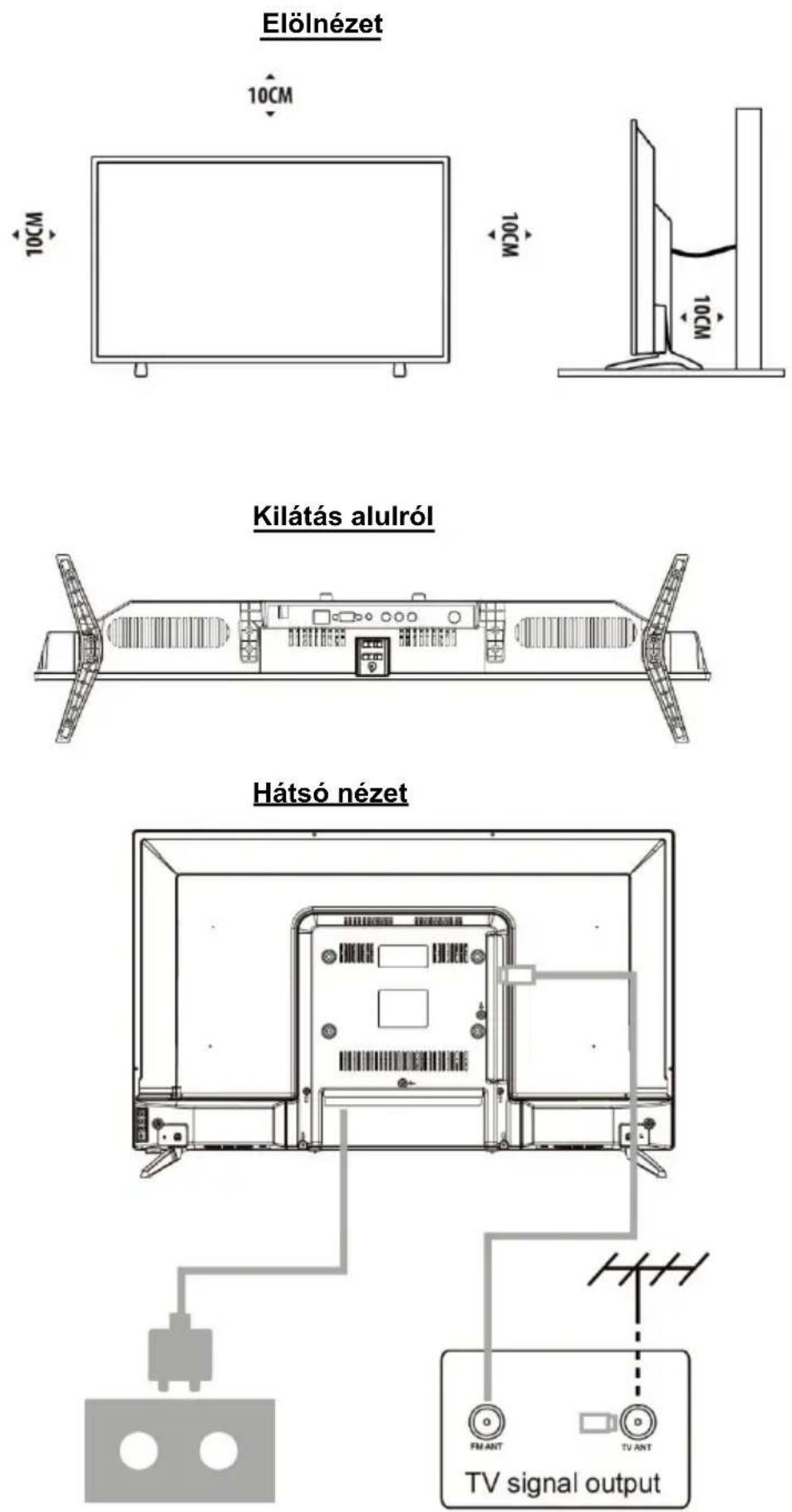 Allview 24ATC6000-H - 24" LED Kijelző - 1
