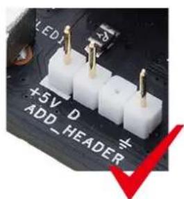 LED +5V D ADD_HEADER